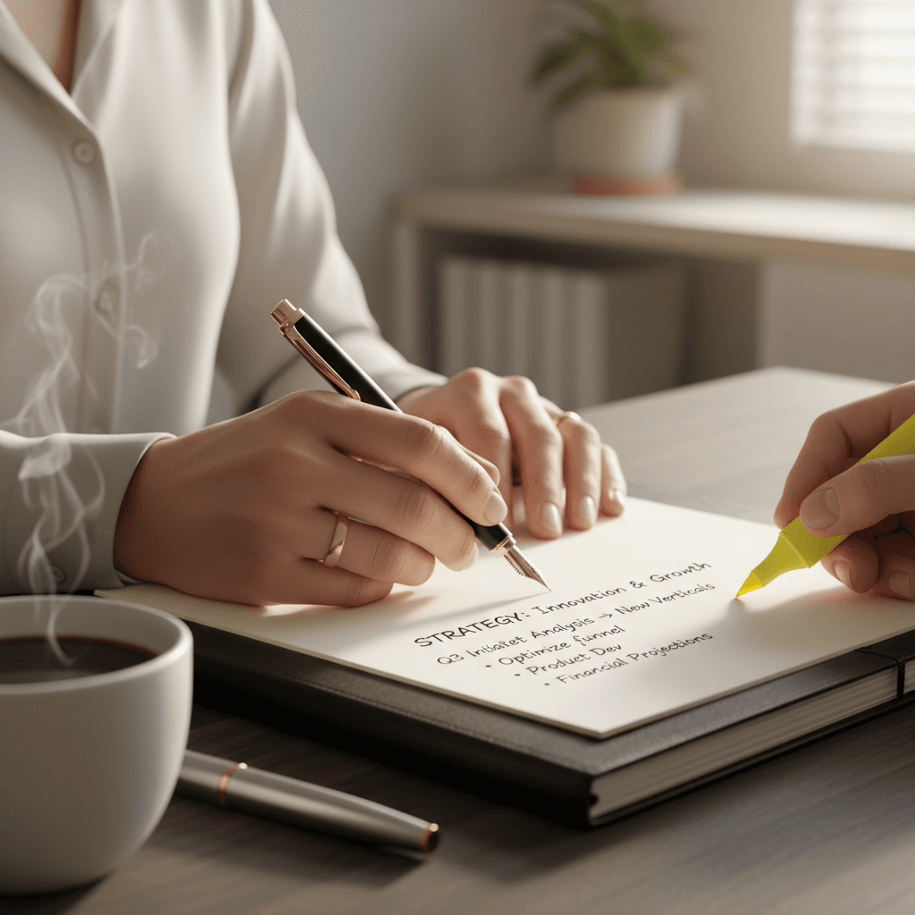 Business strategy planning for AI implementation